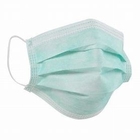 100% PE Plastic Disposable Surgical Masks Nose Wire Bridge With Elastic Ear Loops