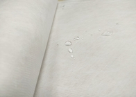 White Meltblown Nonwoven Fabric Water Repellent / Flame Retardant
