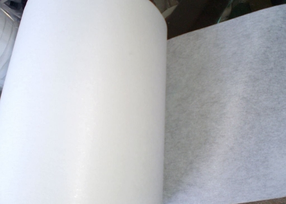 Buy Anti UV White Rayon Fabric Spun lace  Non Woven Fabric For Wet Tissues online manufacture