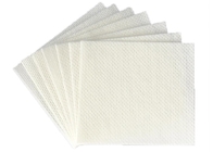 Anti UV White Rayon Fabric Spun lace  Non Woven Fabric For Wet Tissues