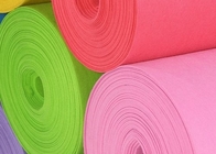 Multicolor Needle Punched Non Woven Fabric 0.3mm With PE Film
