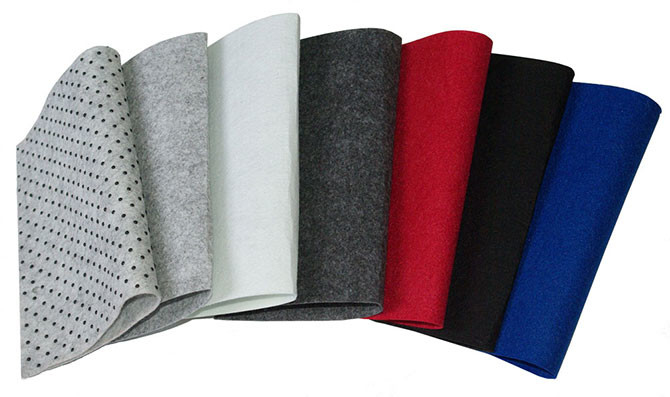 Heat Resistant Needle Punched Non Woven Fabric Free Sample Available