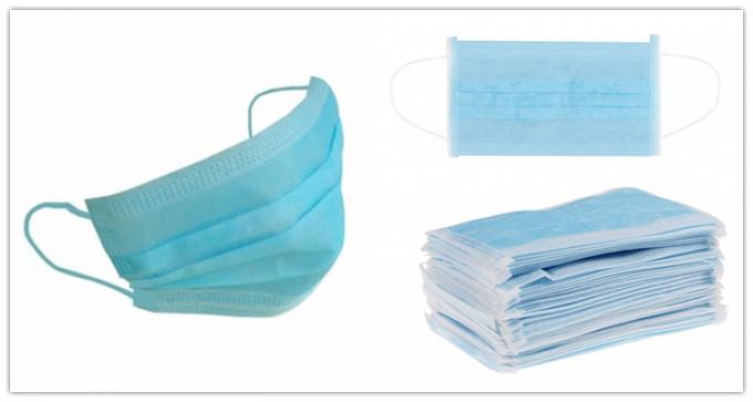 BFE99 Non Woven Products Protective Surgical Mask Medical Blue For Hospital 0