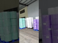 The color PP cloth used for masks is shipped in large quantities