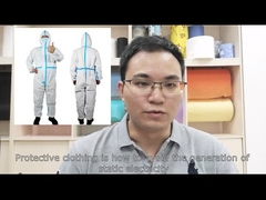 How do protective clothing prevent static electricity？