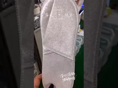 Nonwoven fabric for disposable slippers