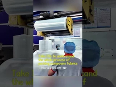 Take 10s to understand the process of packing nonwoven