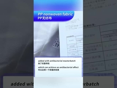 Antibacterial PP Nonwoven Fabric for Robot Vacuum Cleaner