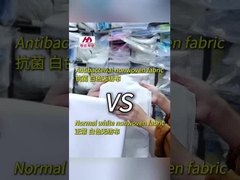 Antibacterial nonwoven fabric, good antibacterial effect