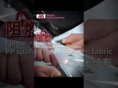 Flame-retardant nonwoven ≠ non-burnable cloth you think