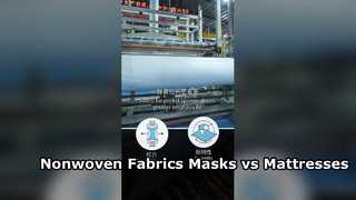 Essential Differences Between Mask Nonwoven and Mattress Spring Pocket Fabric