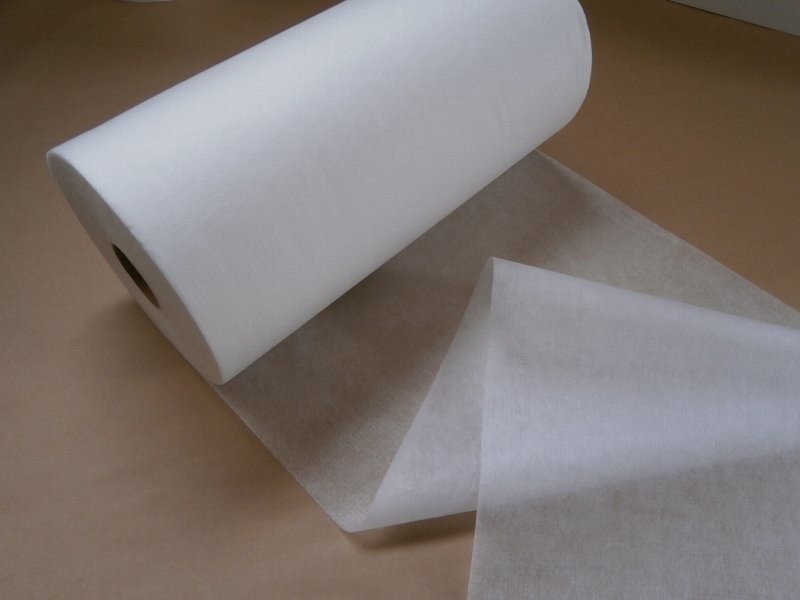 PLA Hot Air Through Nonwoven Fabric Hot Water Soluble Color Customised