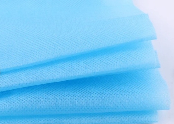 Hydrophobic PP Spunbonded Nonwoven Fabric 10 - 50gsm For Mask Outer Layer