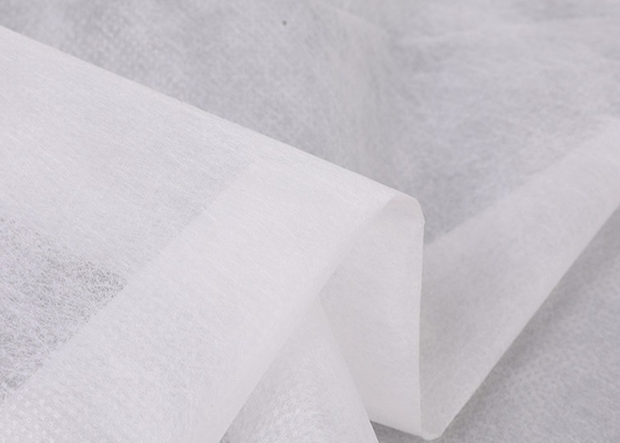 White PP PE Laminated Non Woven Fabric Waterproof Airtight For Garment Medical