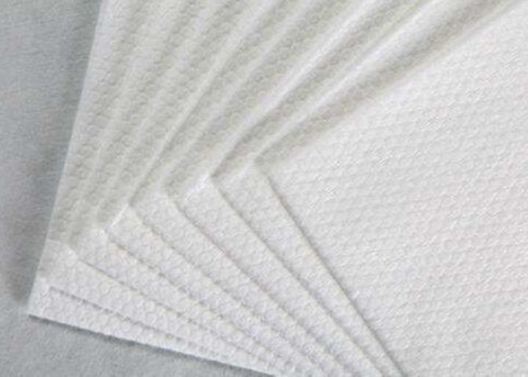 Plain Spunlace Nonwoven Fabric Lock Water Moisturizing Skin Friendly For Mask