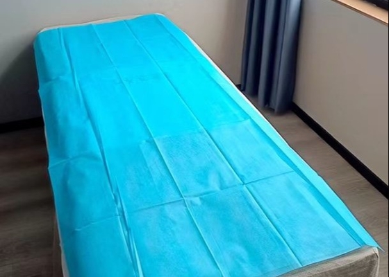 Disposable Medical Beauty Salon With Breathable Impermeable Sheet SMS Nonwoven Fabrics