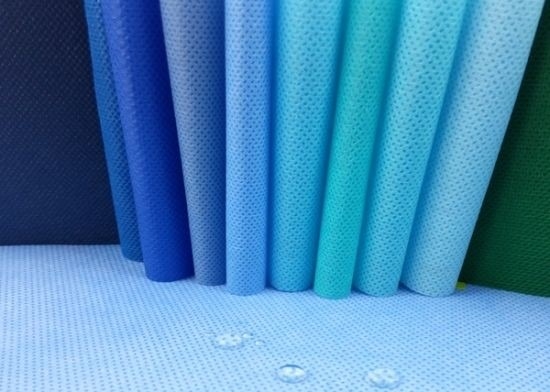 10-200gsm Waterproof SMS Nonwoven Fabric Direct Supply in Customized Color and Width