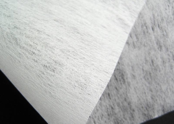 Nonwoven Fabric ES 18g 50g Customized Width White Fabric