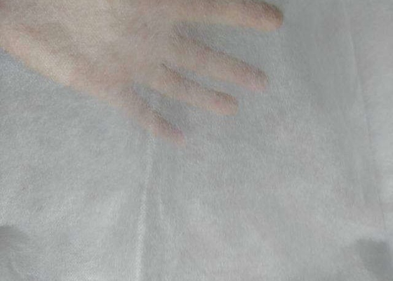 PP Non Woven Fabric Water Repellent Good Extensibility White Color For Baby Diaper