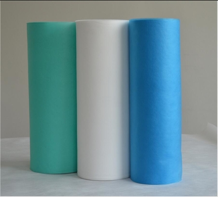 SMS Non Woven Fabric For Hospital / Agricultural 15 gsm - 70gsm