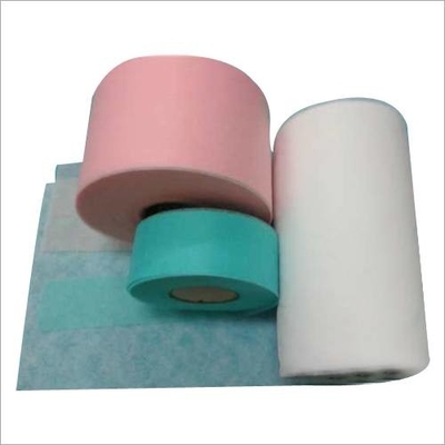 PLA Hot Air Through Nonwoven Fabric Hot Water Soluble Color Customised