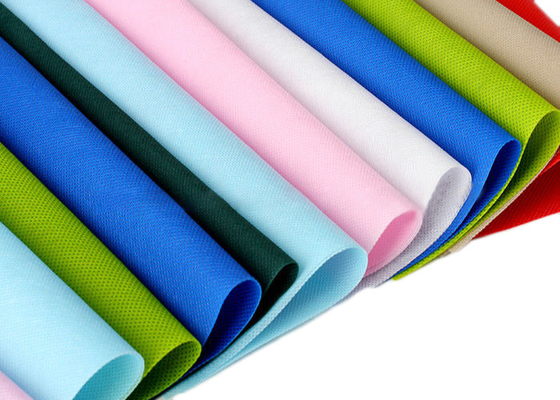 Reusable PP Non Woven Fabric Roll 9gsm ~ 250gsm Weight Width Customized
