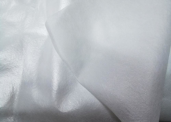 Hydrophobic Laminated PE + PP Nonwoven Fabric 160cm Production Line Customed Width