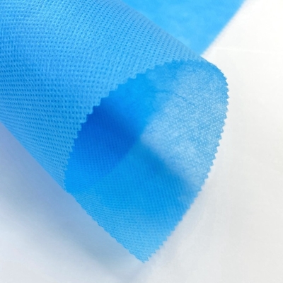 Soft, Lightsome Blue Color SMS Non Woven Fabrics for Isolation Gown