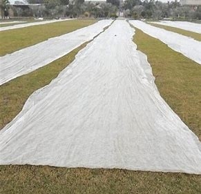 Professional Agriculture Non Woven Fabric Color Customised For Weed Control Mat