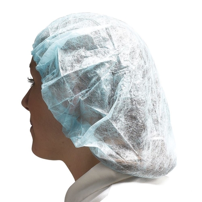 Customised Disposable Bouffant Surgical Caps , Non Woven Bouffant Cap