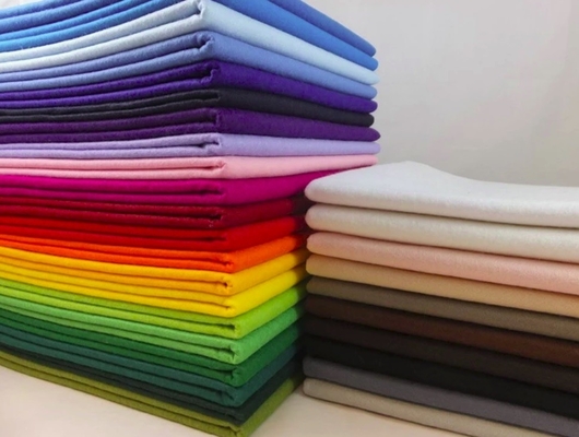 1~ 5MM Thick PET Non Woven Fabric , Non Woven Polyester For Craft Decoration , Geotextile