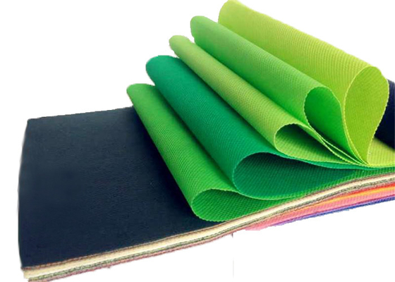 Safe , High-quality and colorful 100% polypropylene Non Woven Fabric Raw Material