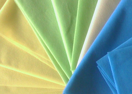 Dot Style PP Non Woven Fabric Raw Material 9 Gsm ~ 300gsm Weight For Sanitary Napkin
