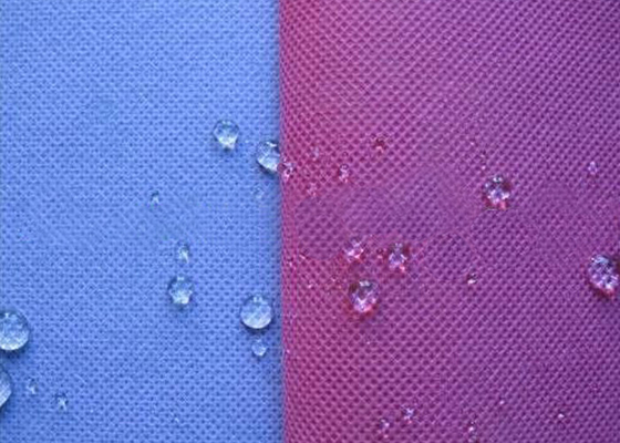 Custom Polypropylene SMS Non Woven Fabric Raw Material Dot Style Dyed Pattern
