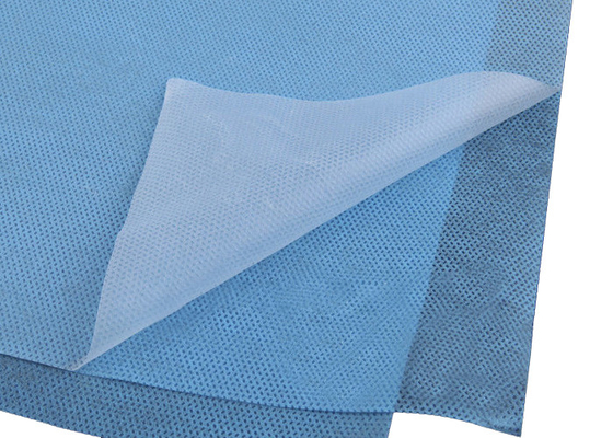 Eco Friendly Laminated Non Woven Fabric PE / PP / OPP / PET Film Coated Fabric