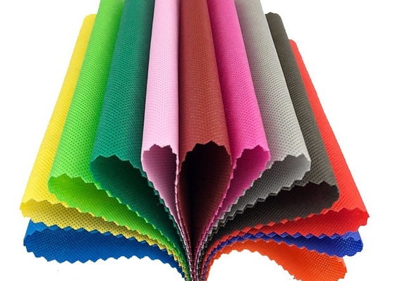 Heat Resistant Polyester 100% PET Spunbond Nonwoven Fabric For shopping bags