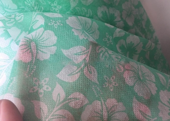 Customized Printing PP Non Woven Fabric Anti Static For Face Mask / Home Textile