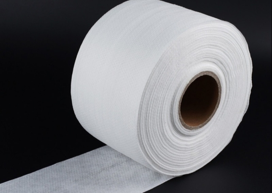 Anti-virus Breathable Non Woven Fabric , White Mesh Fabric 30GSM Weight