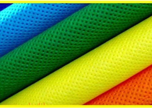 Recyclable PET Spunbond Non Woven Fabric Multicolor Hot Resistance