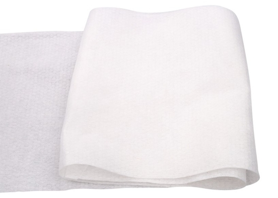 20% Vis 80% Pes Spunlace Nonwoven Fabric Parallel Lapping For Wet Wipes