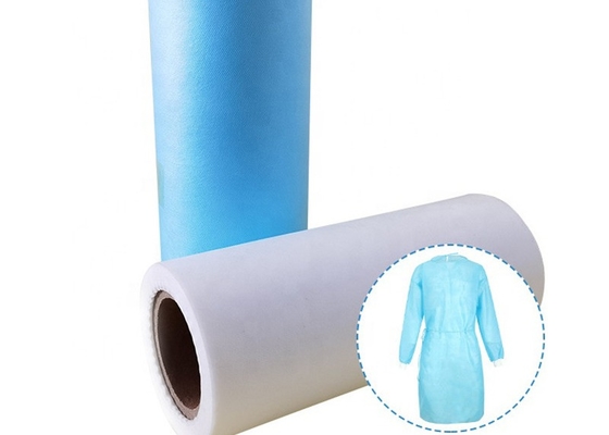 50GSM Polyester Spunbond Nonwoven Fabric Breathable Non Toxic Wear Resistant