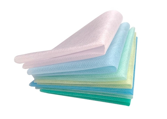 Diaper 13Gsm SMS Nonwoven Fabric 100% PP Spunbond Technics Pantone Color