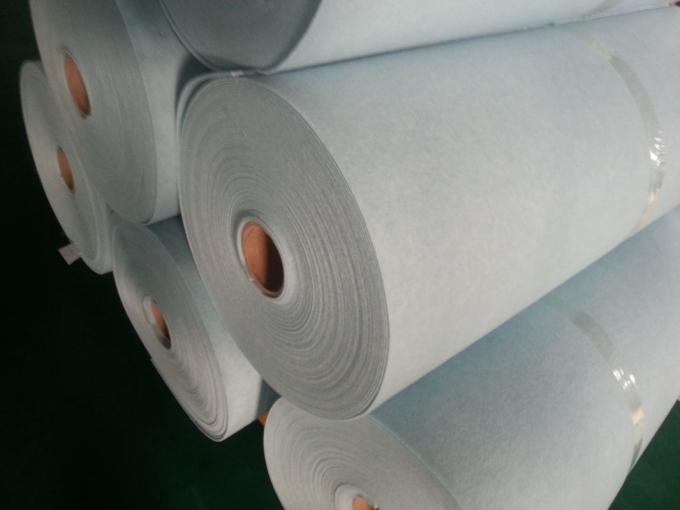 Plain Style Needle Punched Non Woven Fabric 100 Polyester Material